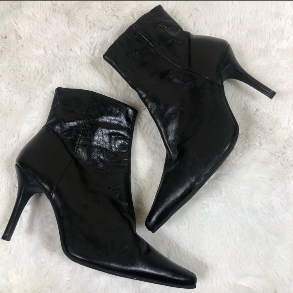 Emilio Bertolini Leather Heeled Ankle Boots